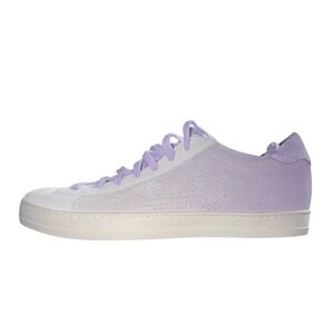 P448 Size 39 8 John Fade Lilia Purple Ombre Leather Suede Sneakers